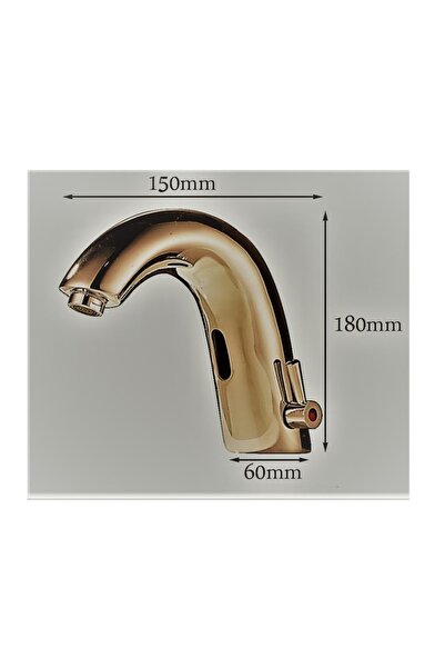 Trendy's Μπαταρία νιπτήρα με ενσωματωμένο αισθητήρα ανάμειξης, αντίκα μπρούντζος