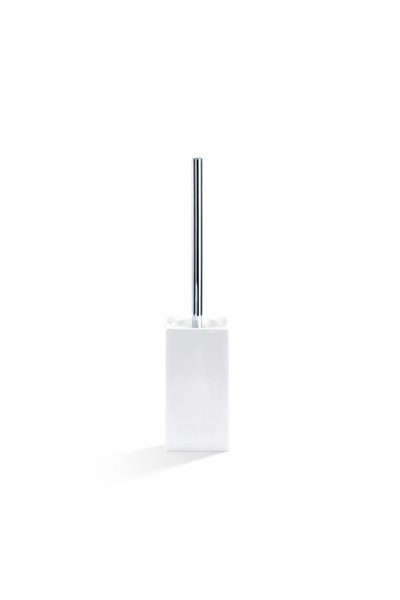 Decor Walther حامل فرشاة المرحاض، يوضع على الأرض - أبيض