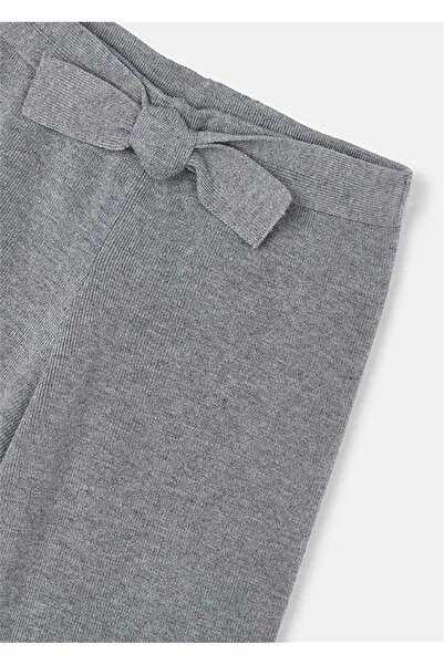 MAYORAL Girl's Wide Leg Knitted Pants Gray 4579