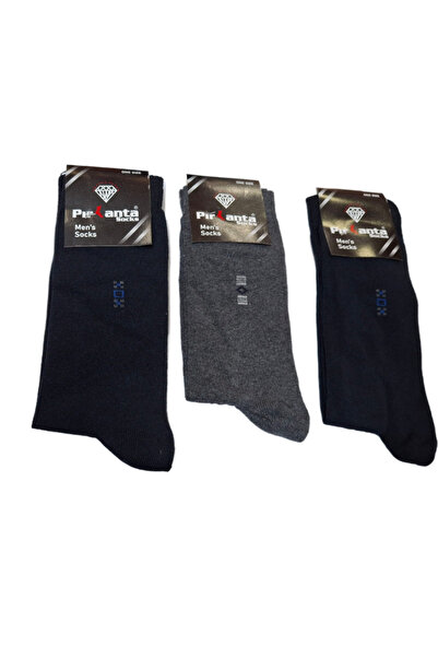 Nisa Мъжки сезонни памучни чорапи, пакет от 3 броя