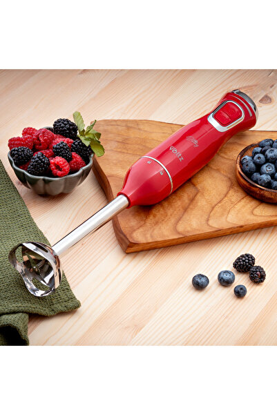 Voltz Blender Oliver Daisy OV51112W, 800W, Stainless steel, 2 speeds, Turbo, Red