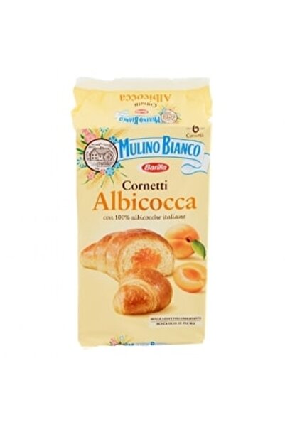 Mulino Bianco Cornuri cu dulceata de caise 300g - 6 buc