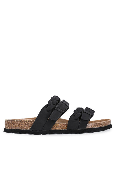 CRUZ Γυναικείες σαγιονάρες μαύρες CRUZ-CR192187 1001 ΜΑΥΡΕΣ