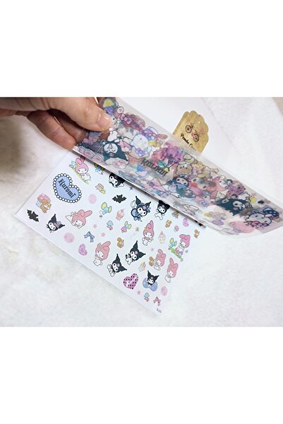 BALCI HEDİYELİK Sanrio Sticker Book Kuromi, My Melody