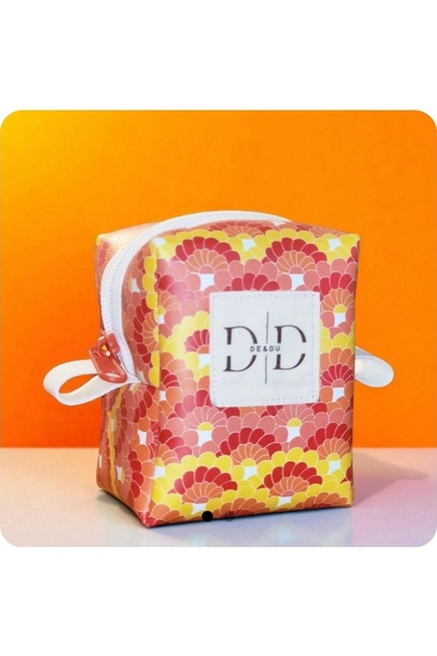 shop Orange Mini Makyaj Çantası, Çanta İçi Düzenleyici