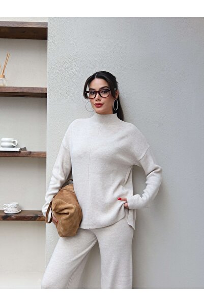 ESRAHELVACI Half Turtleneck Knitwear Set