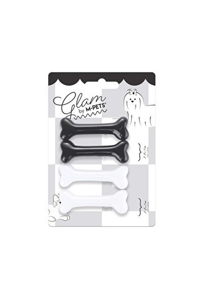 M-PETS GLAM KÖPEKLER İÇİN AKSESUAR TOKA BLACK/WHİTE