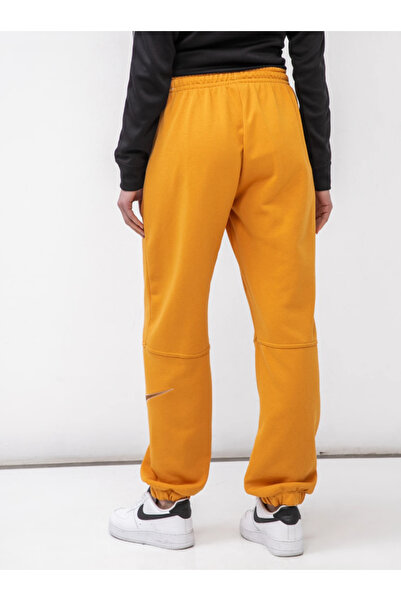Nike Sportswear Swoosh Bold Pattern Women's Orange Sweatpants