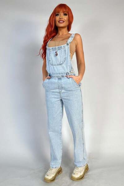 WildFashion Casual denim jumpsuit G848-444