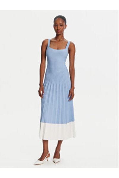 STAUD Γυναικείο πλεκτό φόρεμα R25R2199VN Πολύχρωμο