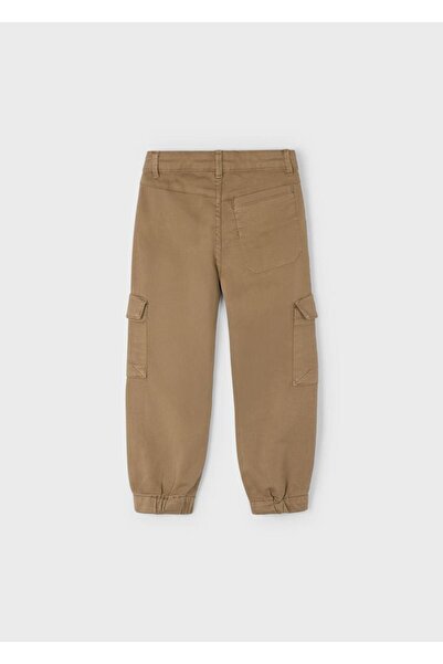 MAYORAL Cargo Pocket Men's Trousers - Brown