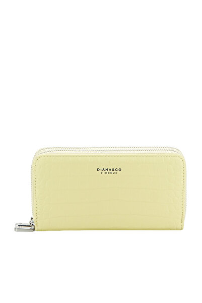 Diana&Co Women's wallet with zipper B-DFX3195-3 M0 Yellow