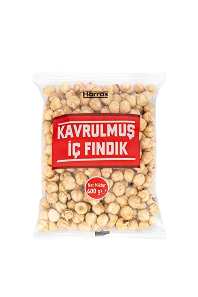 Harras Kavrulmuş İç Fındık Yerli Premium Kalite Tuzsuz Kuruyemiş 4 Adet x 400 gr