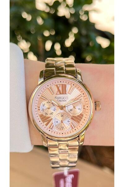 Ferrucci Fcf03292Fm.2 Rose Gold 32 mm Women's Wristwatch