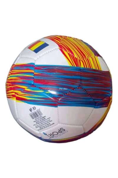 Toy Toy Toy Minge de fotbal multicoloră pentru copii și adulți, mărimea 5, al...