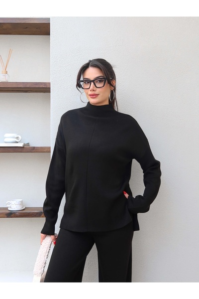 ESRAHELVACI Half Turtleneck Knitwear Set