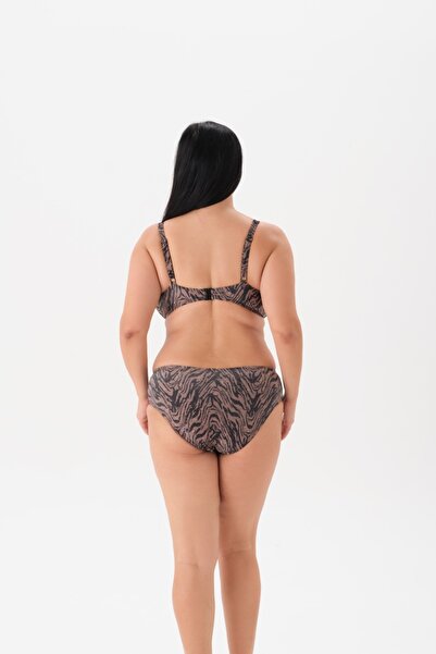 Eros Büyük Beden Balenli Toparlayıcı Bikini Takım
