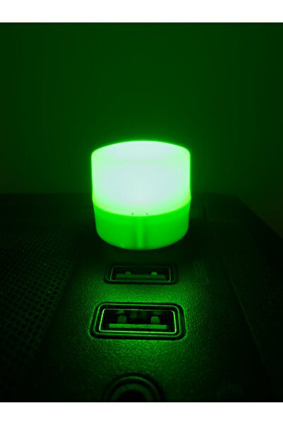 SPELT USB Lamba USB-A Gece Lambası Aydınlatma Dekoratif Mini LED Yumuşak Işık Yeşil