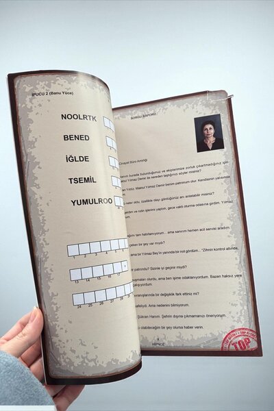 TAKIŞTIR Detective Murder Investigation Game - Hypnosis Murder