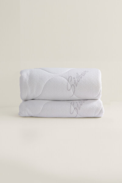 Sleeptown Silver Gümüş Kapitoneli Fitted Yatak Koruyucu Alez