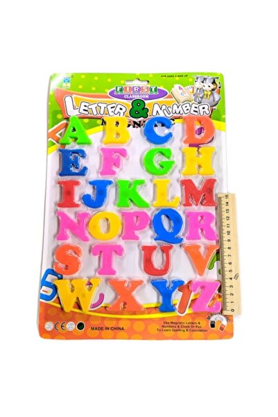 Toy Toy Toy Alfabet magnetic ‘Alfabetul englez’ cu litere mari – jocuri educa...