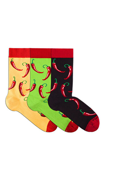 Pirin Hill Sosete bumbac BOX 3 COLOUR COTTON MEXICO CHILI PEPPER