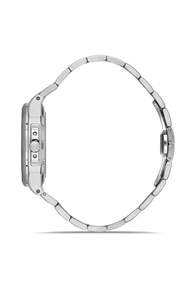 RMS Zeitmeister Rms.1.Ag1638.02 Crystal Glass Steel Band Steel Case 5 Atm Water Resistant Metallic R