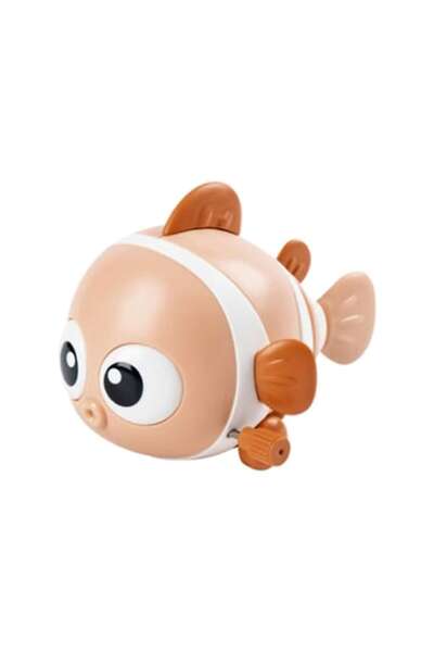 dalimag Jucărie interactivă pentru bebeluși, model de pește, roată înainte, a...