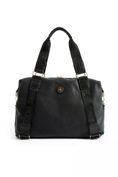 Suat Saraç Γυναικεία τσάντα χεριού και ώμου με ρυθμιζόμενο σταυρό πολλαπλών μ...