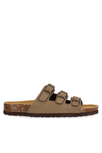 CRUZ Γυναικείες σαγιονάρες μπεζ CRUZ-CR192185 3027 TIMBER WOLF