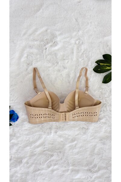 SAILOR moda Patterned Laser Cut Supported Seamless Bra