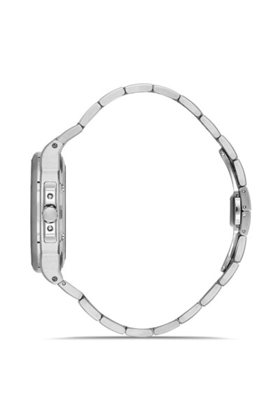 RMS Zeitmeister Rms.1.Ag1638.05 Crystal Glass Steel Band Steel Case 5 Atm Water Resistant Metallic R