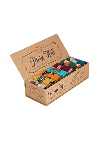 Pirin Hill Sosete bumbac Animalutele padurii Luxury Box 7BUC.