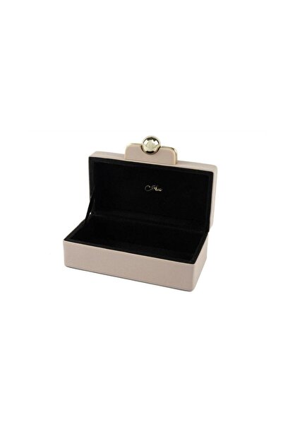 Mikasa Moor Rex Pink Leather Gold Handle Box 21X15X7Cm