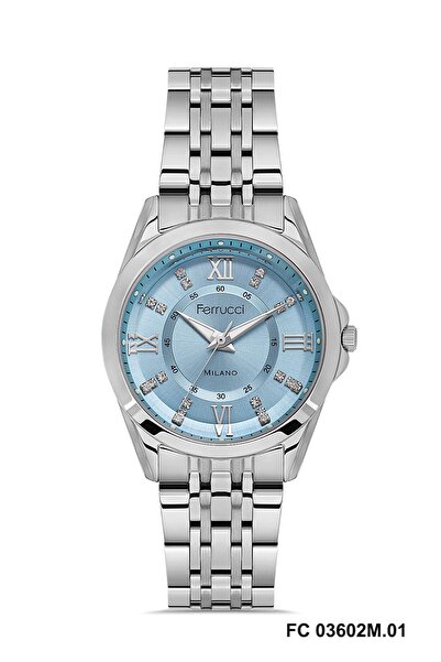Ferrucci Fc03602M.01 Silver Color 30 mm Women's Wristwatch