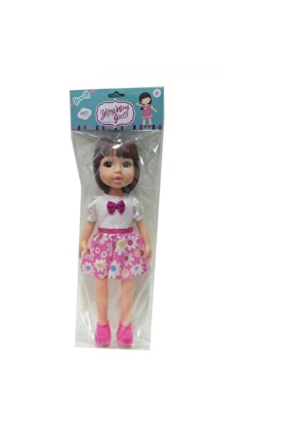 Toy Toy Toy Păpușă în rochie cu cămașă albă și fustă roz, jucărie pentru fete...