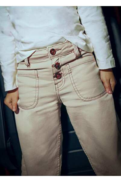 MAYORAL Girl's Trousers - Beige