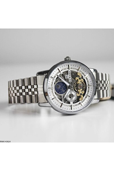 Reward Rwa143824 Steel Band Automatic Men's Wristwatch