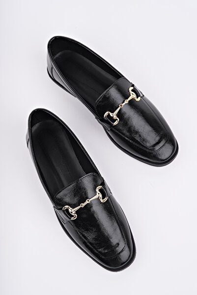 Madam Tarz Balerini CNG-A3 cu talpă plată și cataramă