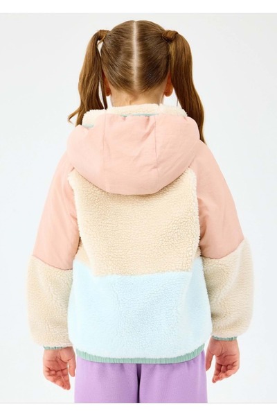 SKECHERS G Outdoor Fleece Full Zip Sherpa Sk2520031-0136 Girl's Coat Pink