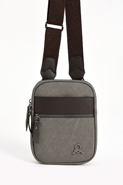 MEGA ÇANTA Canvas Series Compact Crossbody Men's Bag