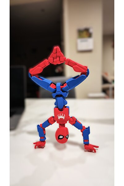 Boykec House Dummy Örümcek Adam Tüm Eklemleri Hareketli Aksiyon Figürü Oyuncak