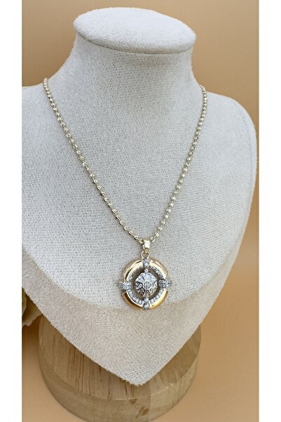 SK aksesuar قلادة VIP بتصميم حجر دوريكا مع سلسلة