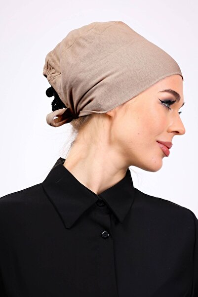 Loggia Non-Slip Silicone Seamless Bra - Non-Slip Women's Hijab Tie-In Underwear Bra - Mink