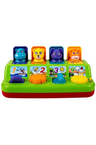 OEM Jucărie Pop-Up cu Animale, Sunet și Lumină