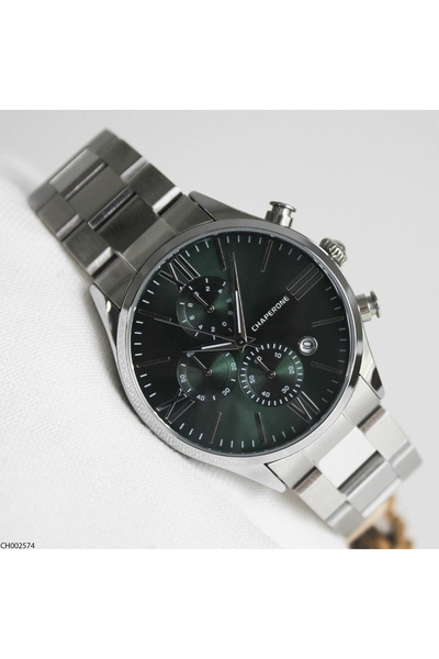 Chaperone ساعة يد رجالية بسوار فولاذي CH002574
