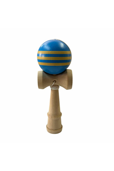 Micostore Professional Kendama, 18 cm, Wooden Ball, Artistic Crack Finish, Pink