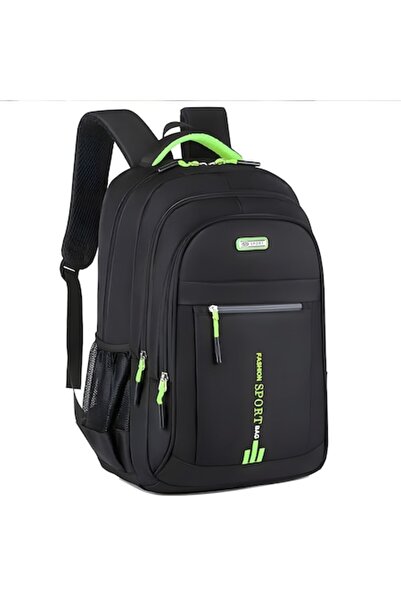 OEM Unisex travel backpack, large capacity, black, 30x45cm