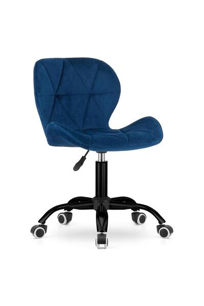 Leobert Office chair, Artool, Noto, swivel, velvet, navy blue, 53.5x57.5x86 cm
