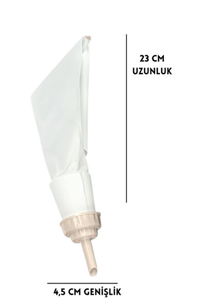 ELDİPA 8 Farklı Uçlu Ergonomik Renkli Krema Sıkma Torbası –Süsleme,Pastacılık ve Dekorasyon Seti